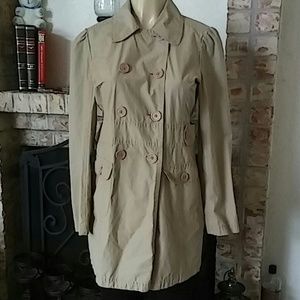 CITY UNLTD Double Breasted Trech Coat